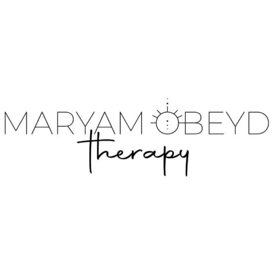 Maryam Obeyd Therapy's logo.